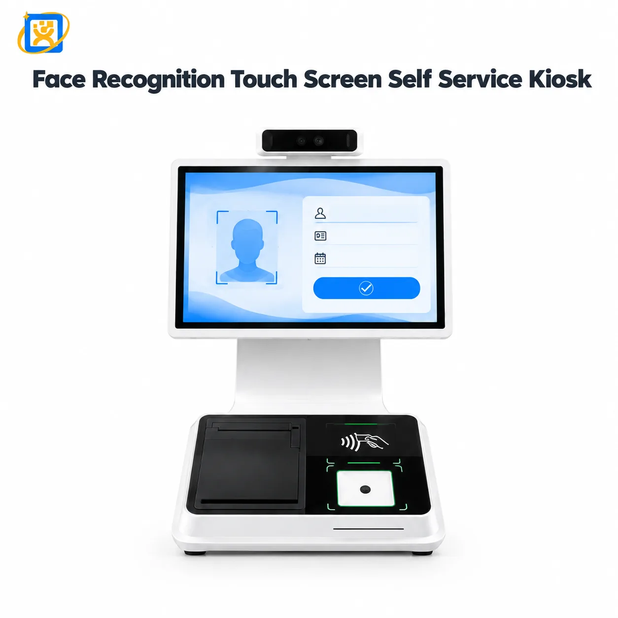 Desktop face recognition verification terminal product identification card
