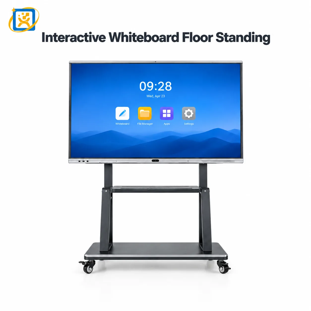 Product identification card for the mobile interactive whiteboard display